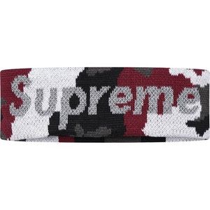 Supreme Red Camo Headband